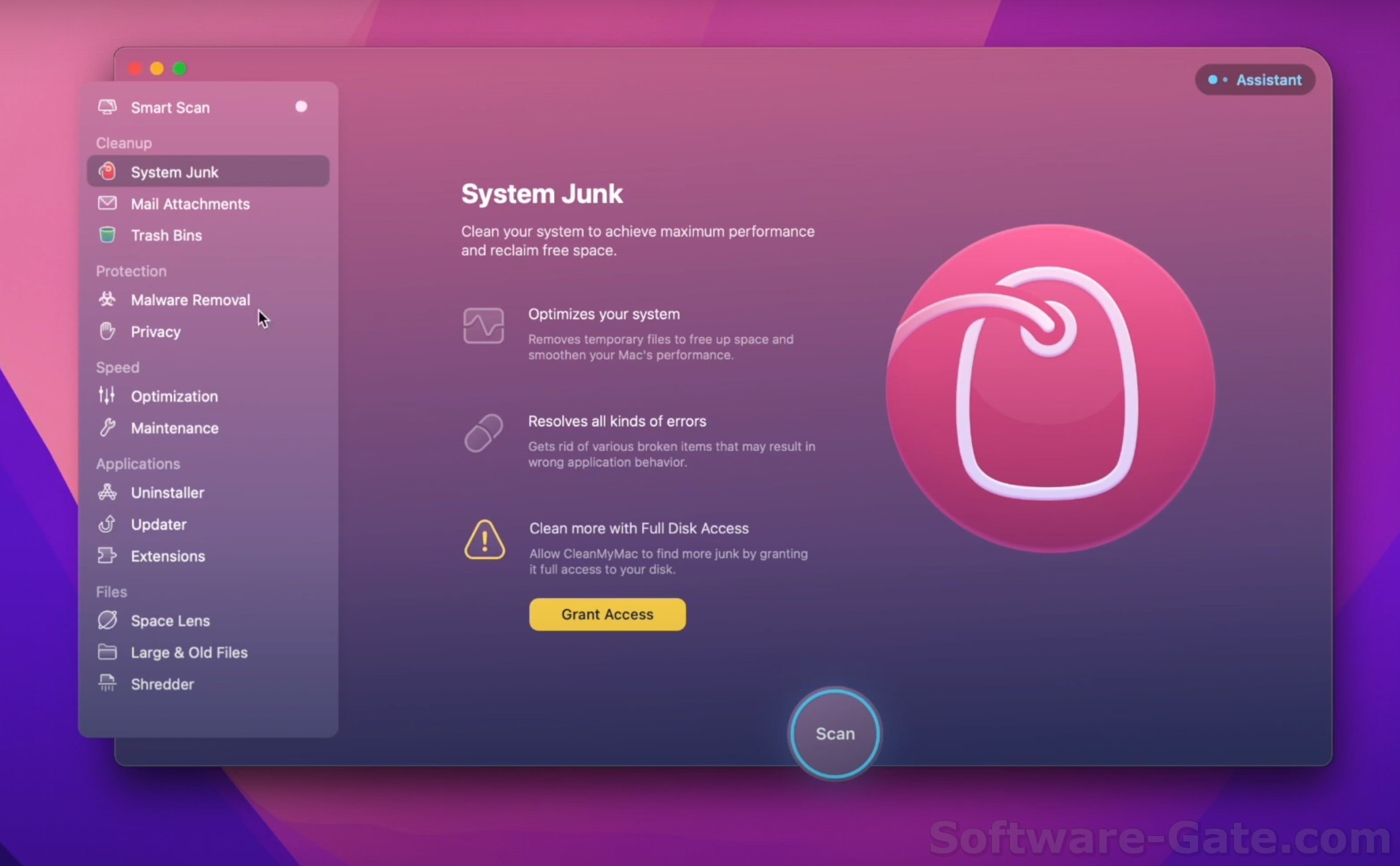 CleanMyMac X Review - System Junk Feature
